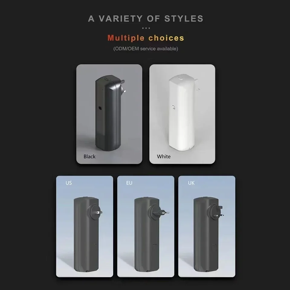 Home Fragrance Elements - เครื่องกระจายกลิ่นหอมแบบติดผนัง ใช้กับน้ำมันหอมระเหย พร้อมระบบควบคุมผ่านแอปพลิเคชันบลูทูธ สำหรับบ้านและสำนักงาน