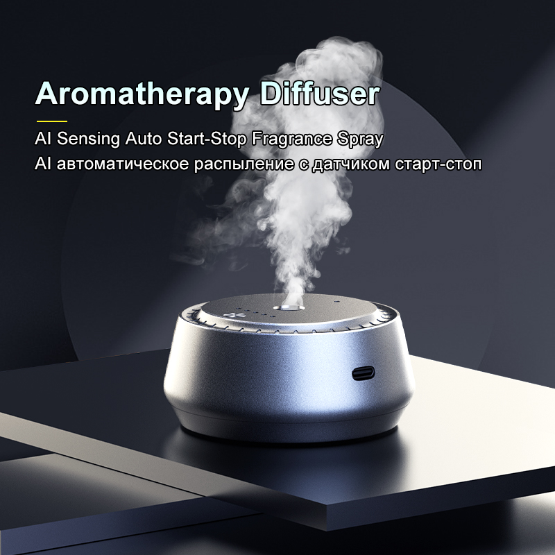 Home Fragrance Use - เครื่องกระจายกลิ่นอโรมาอัจฉริยะ AI ตรวจจับอัตโนมัติ ติดตั้ง-ปิดอัตโนมัติ ฉีดพ่นรวดเร็ว กำจัดกลิ่น
