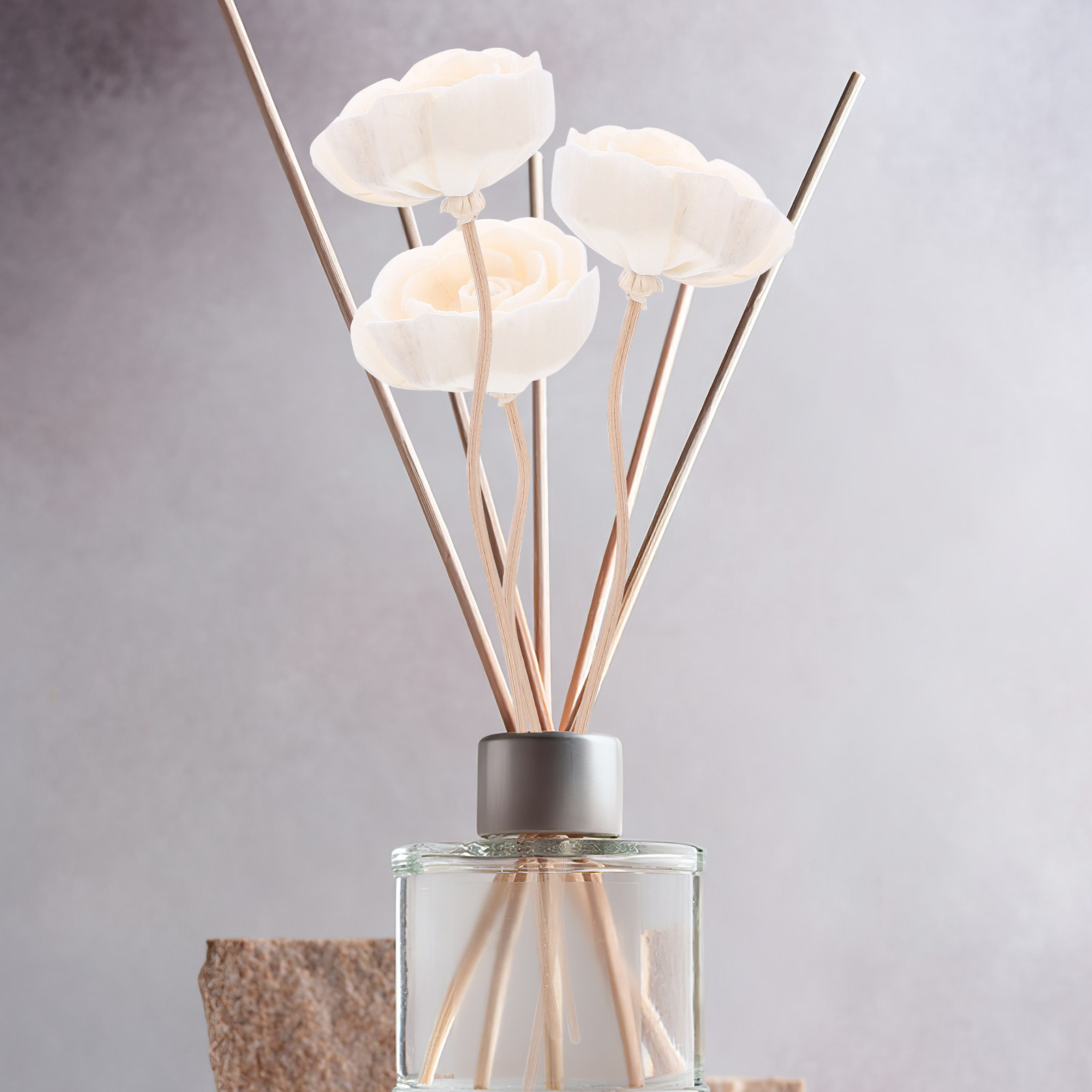 ไม้กระจายกลิ่นหอมลายดอกไม้ 10  - Home Fragrance Diffuser Sticks บทวิจารณ์และราคา