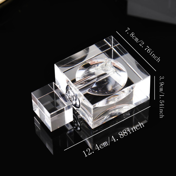 ขวดน้ำหอมคริสตัลทรงสี่เหลี่ยม  - Home Fragrance Perfume บทวิจารณ์และราคา