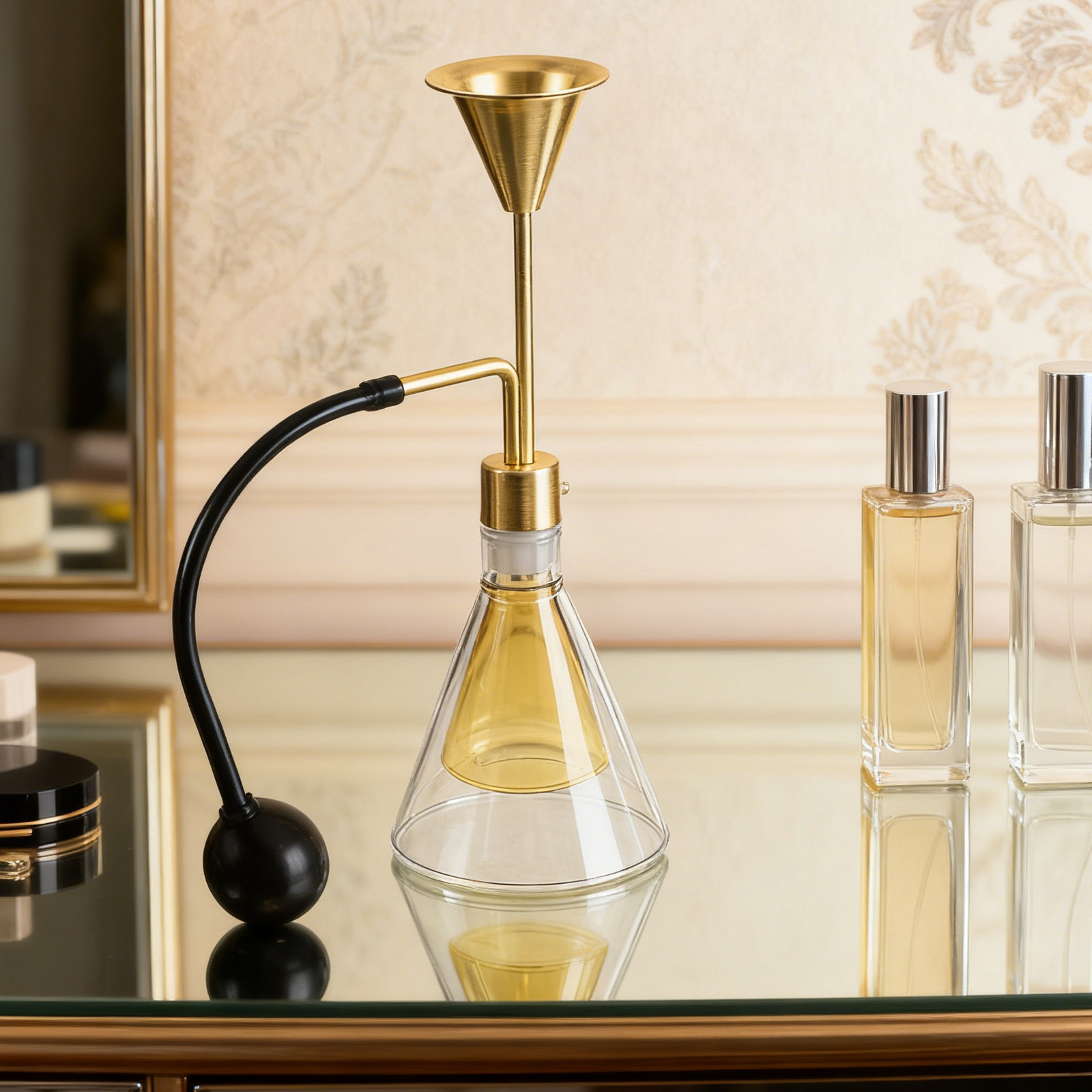 ขวดแก้วสองชั้นสำหรับน้ำมันหอมร - Home Fragrance Aroma บทวิจารณ์และราคา
