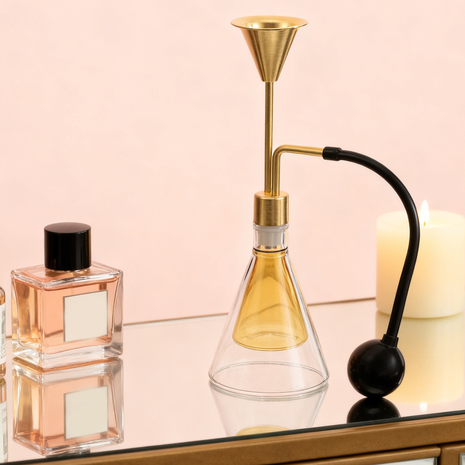 ขวดแก้วสองชั้นสำหรับน้ำมันหอมร - Home Fragrance Aroma บทวิจารณ์และราคา