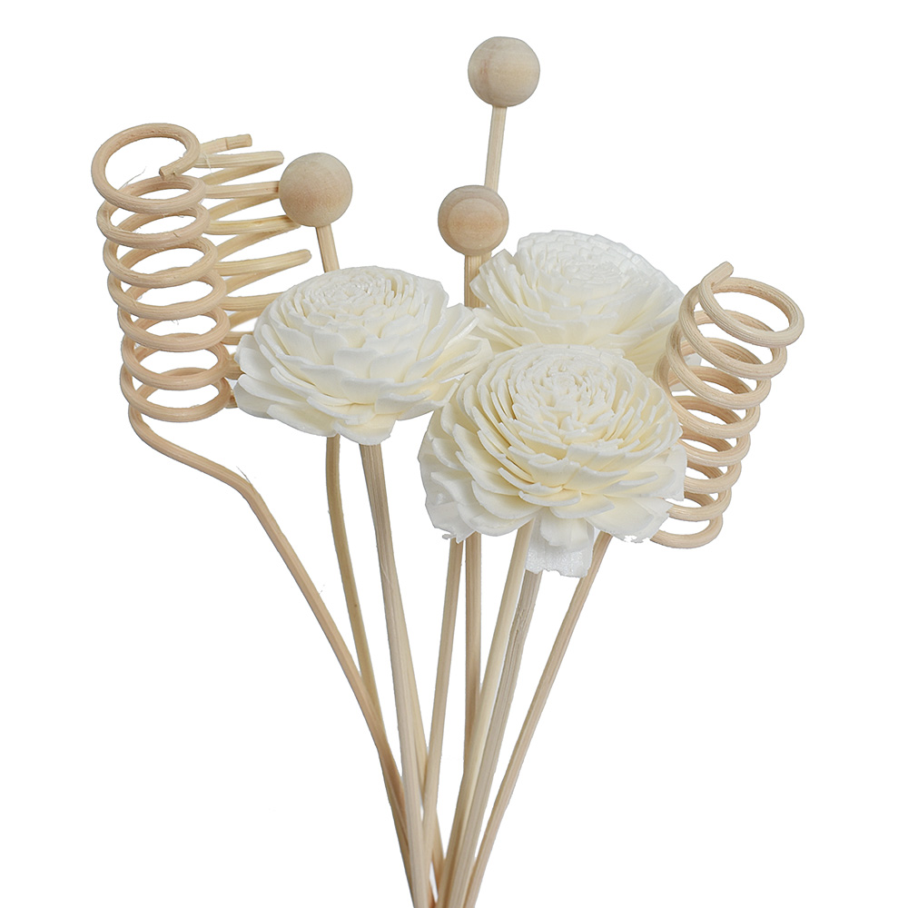 6 PCS/8 PCS/9 PCS ประดิษฐ์ดอกไ - Home Fragrance Diffuser Sticks บทวิจารณ์และราคา