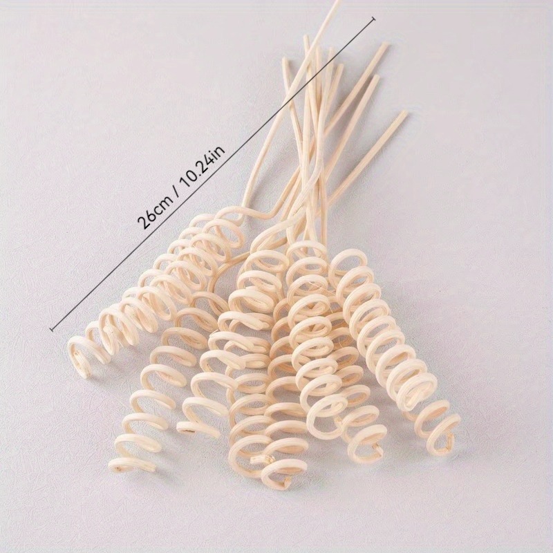 10 ชิ้นพืชโค้งหวาย Sticks น้ํา - Home Fragrance Diffuser Sticks บทวิจารณ์และราคา