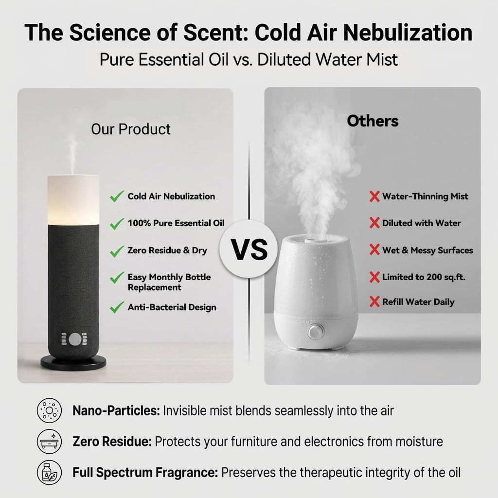 เครื่องกระจายกลิ่นหอม NAMSTE 1 - Home Fragrance Hotel บทวิจารณ์และราคา