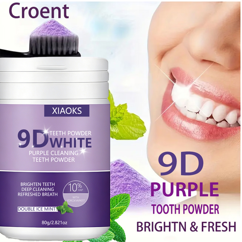 ผงฟอกฟันสีม่วง 9D สูตรต้านเชื้ - Fragrance Your Home บทวิจารณ์และราคา